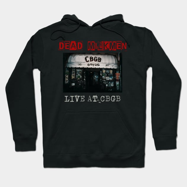 dead milkmen live at cbgb Hoodie by kusuka ulis